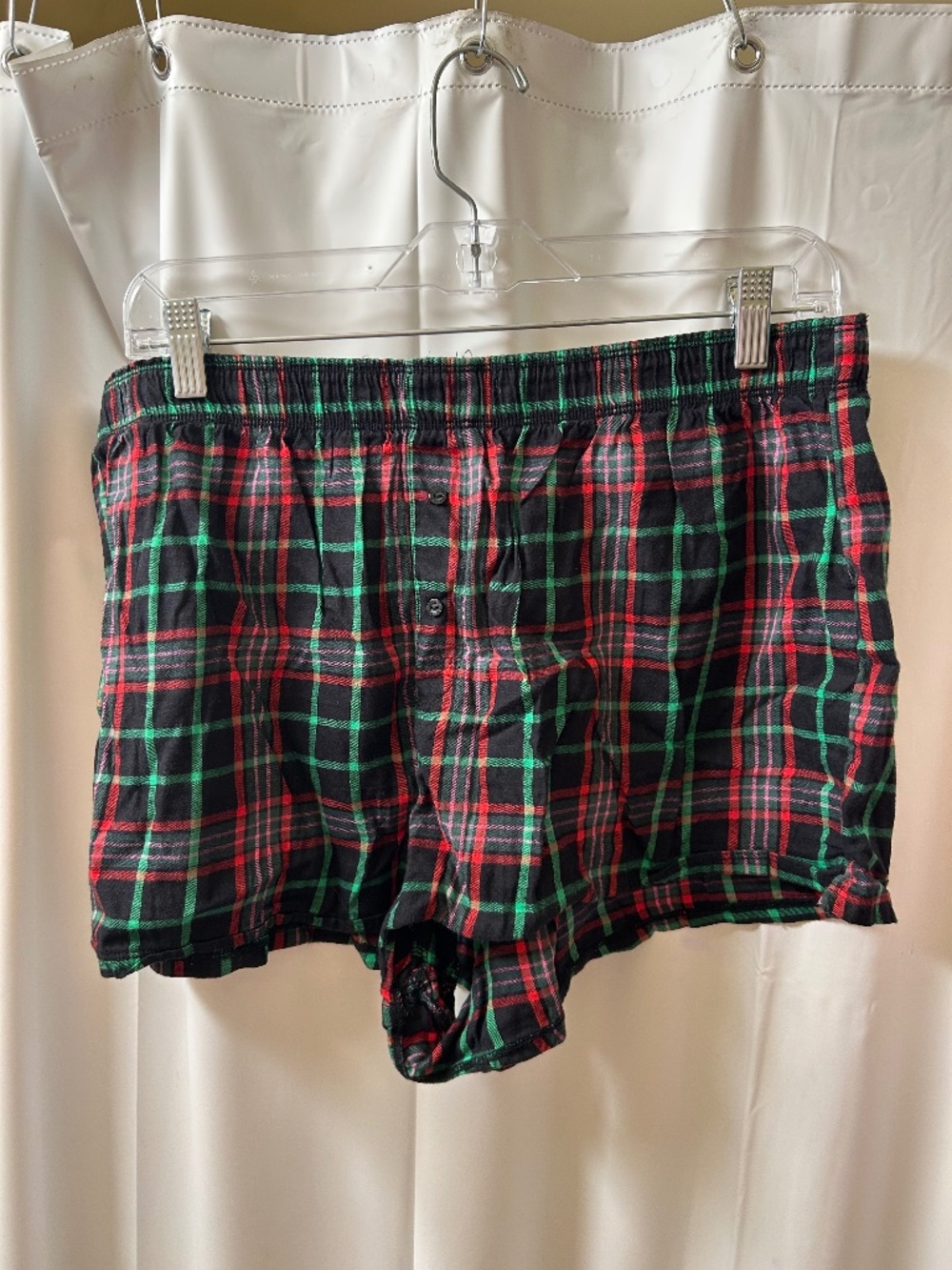 PINK Victorias Secret Plaid Boxer Shorts